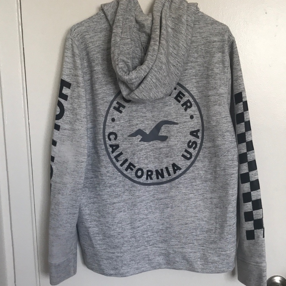 Grey Hollister hoodie - Picture 2 of 6